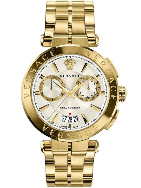 replica versace watches men|versace aion chronograph men's watch.